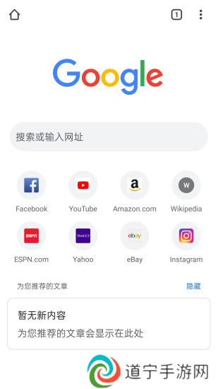 谷歌浏览器截图